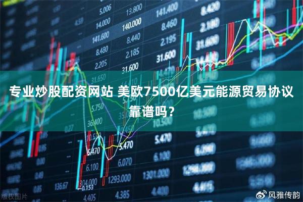 专业炒股配资网站 美欧7500亿美元能源贸易协议靠谱吗？